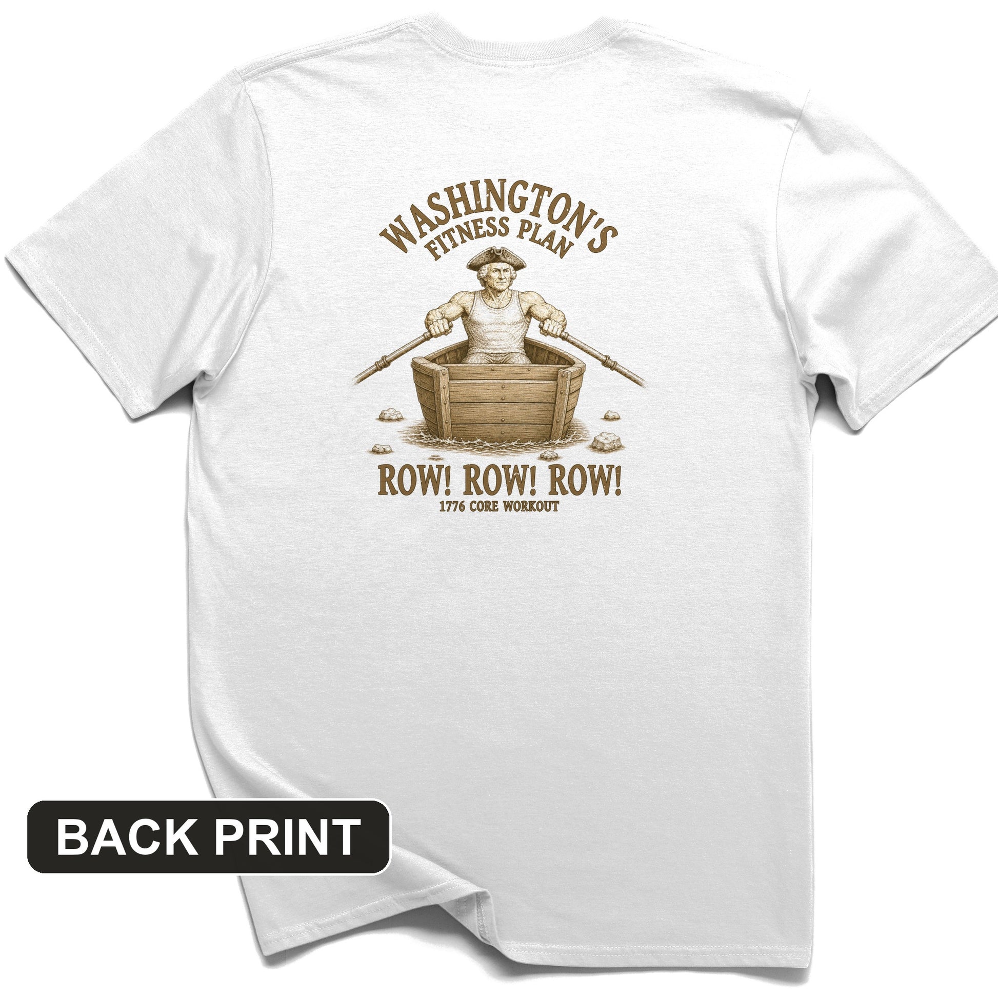 Washington Fitness Plan Back Print T-Shirt