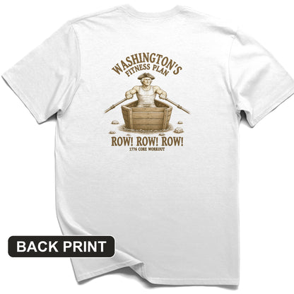 Washington Fitness Plan Back Print T-Shirt