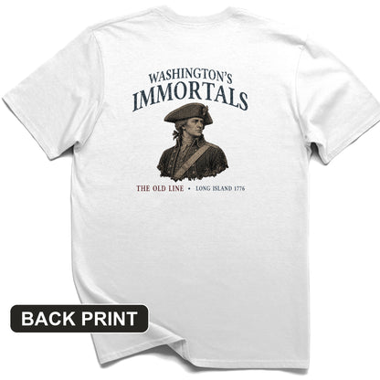 Washington's Immortals Back Print T-Shirt