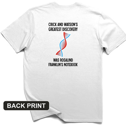 Watson and Crick Back Print T-Shirt