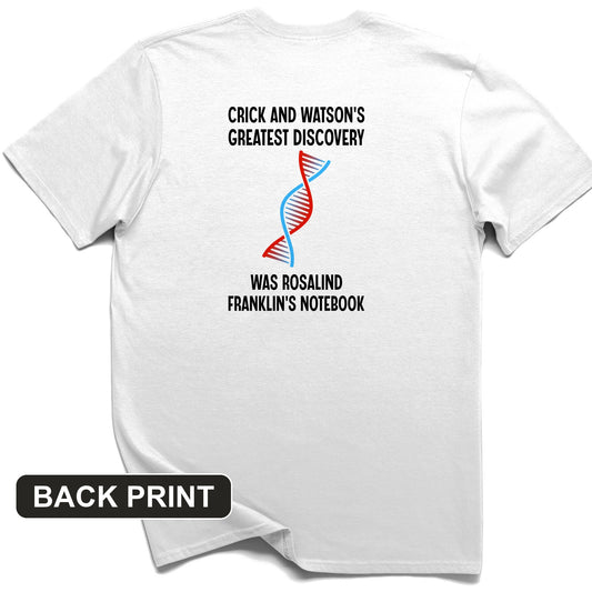 Watson and Crick Back Print T-Shirt