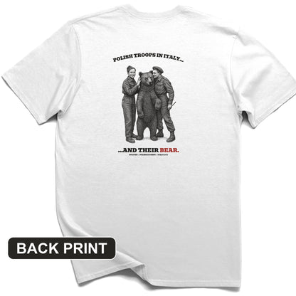 Wojtek Polish Troops Italy Back Print T-Shirt