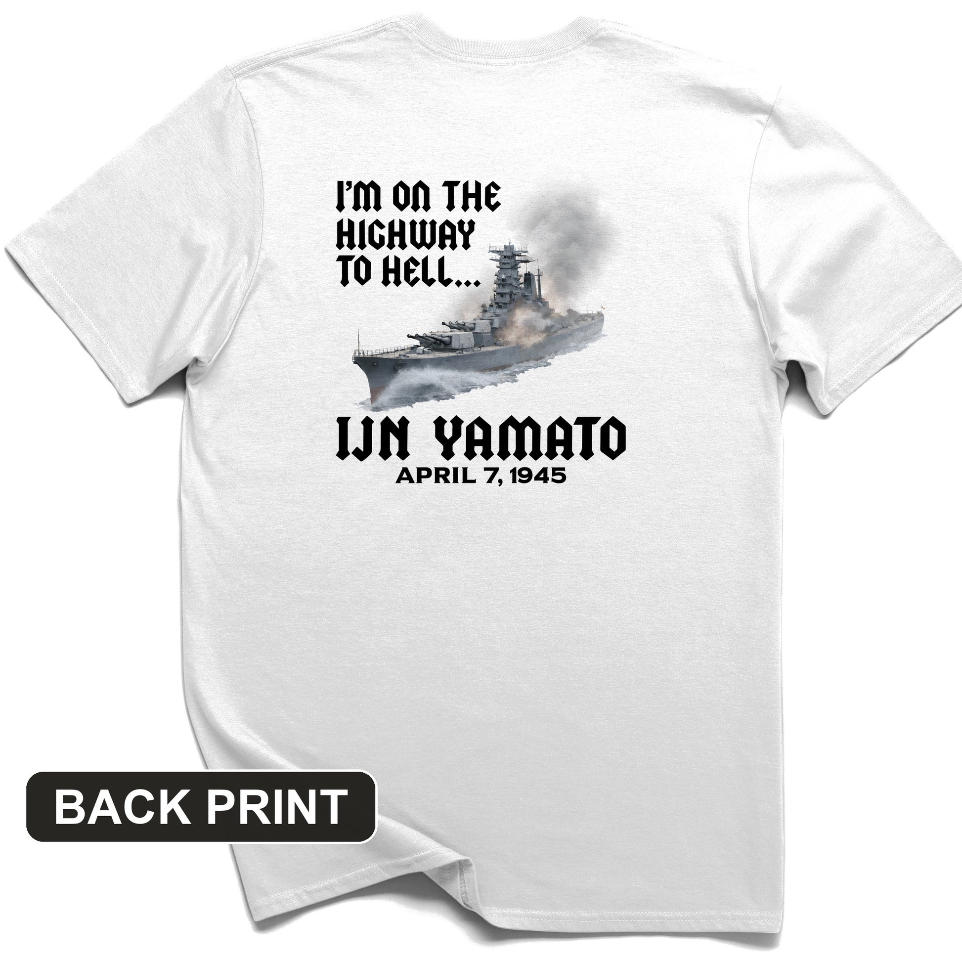Yamato Back Print T-Shirt