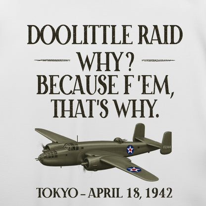 Doolittle Raid T-Shirt — print detail close-up