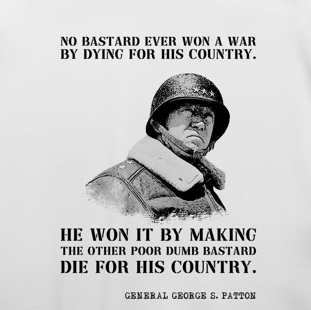 General Patton T-Shirt — print detail close-up