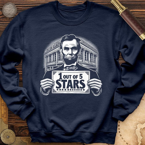 1 Out Of 5 Stars Crewneck Navy / S