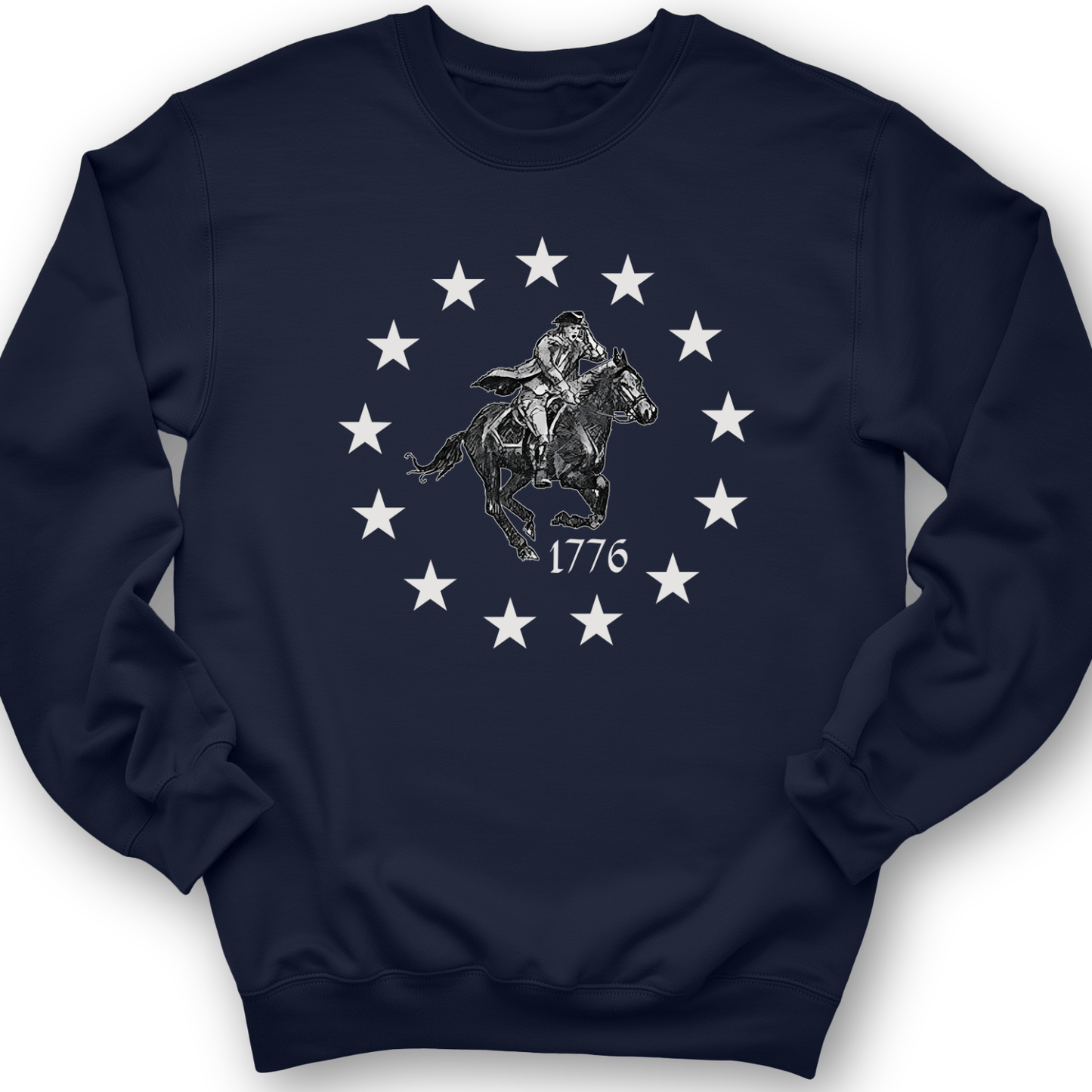 1776 Crewneck Navy / S