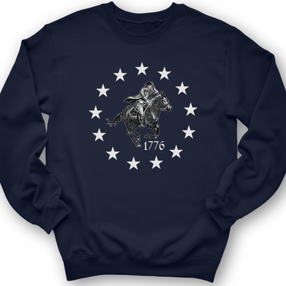 1776 Crewneck Navy / S