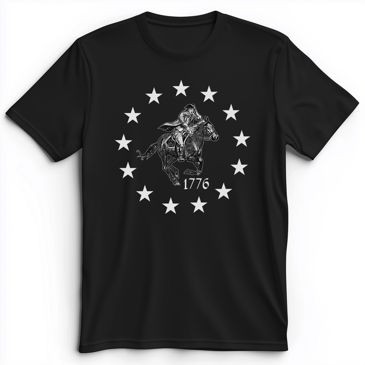 1776 Premium Tee Black / S
