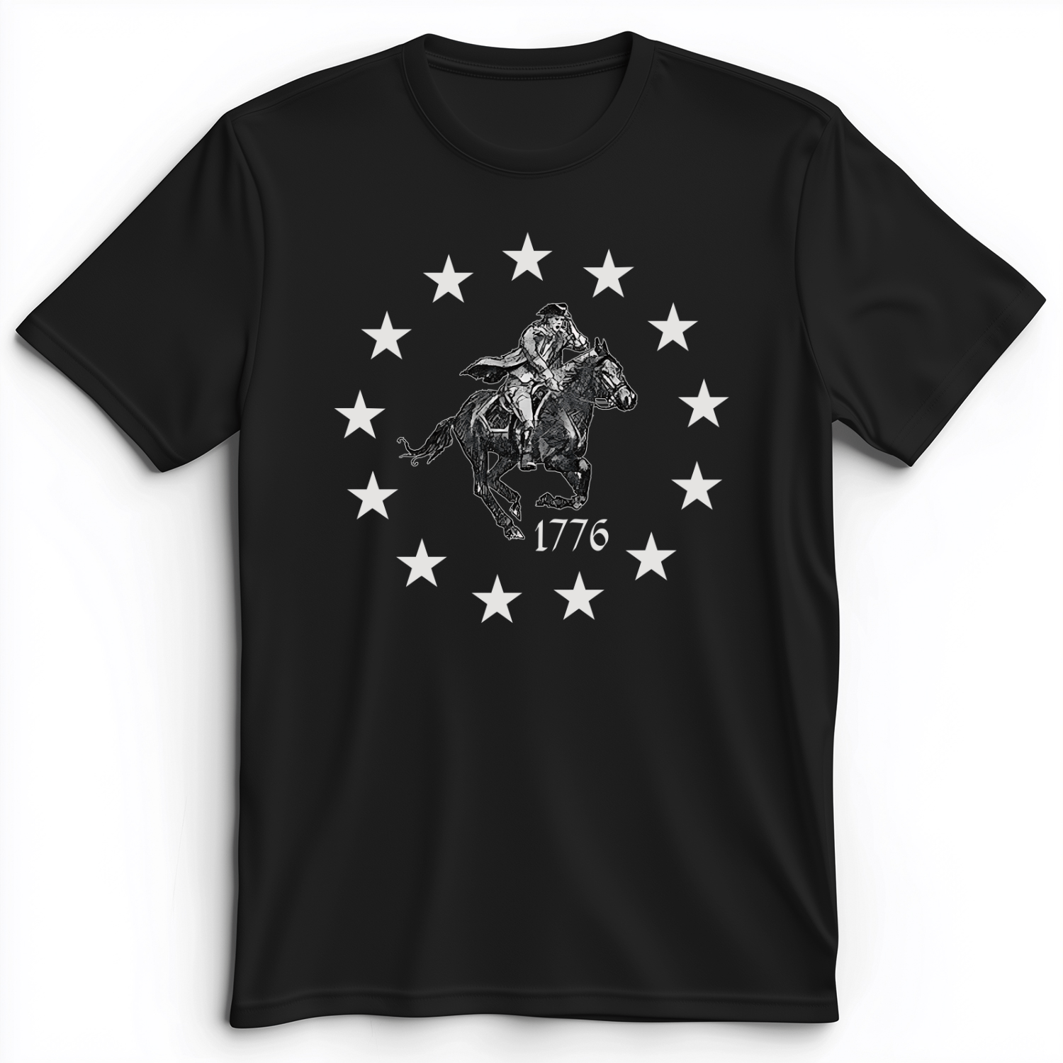 1776 Premium Tee Black / S