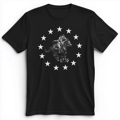 1776 Premium Tee Black / S