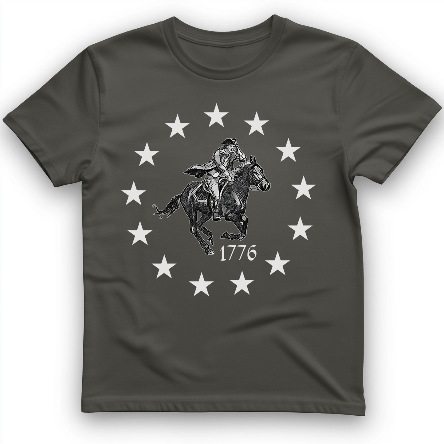 1776 T-Shirt Charcoal / S