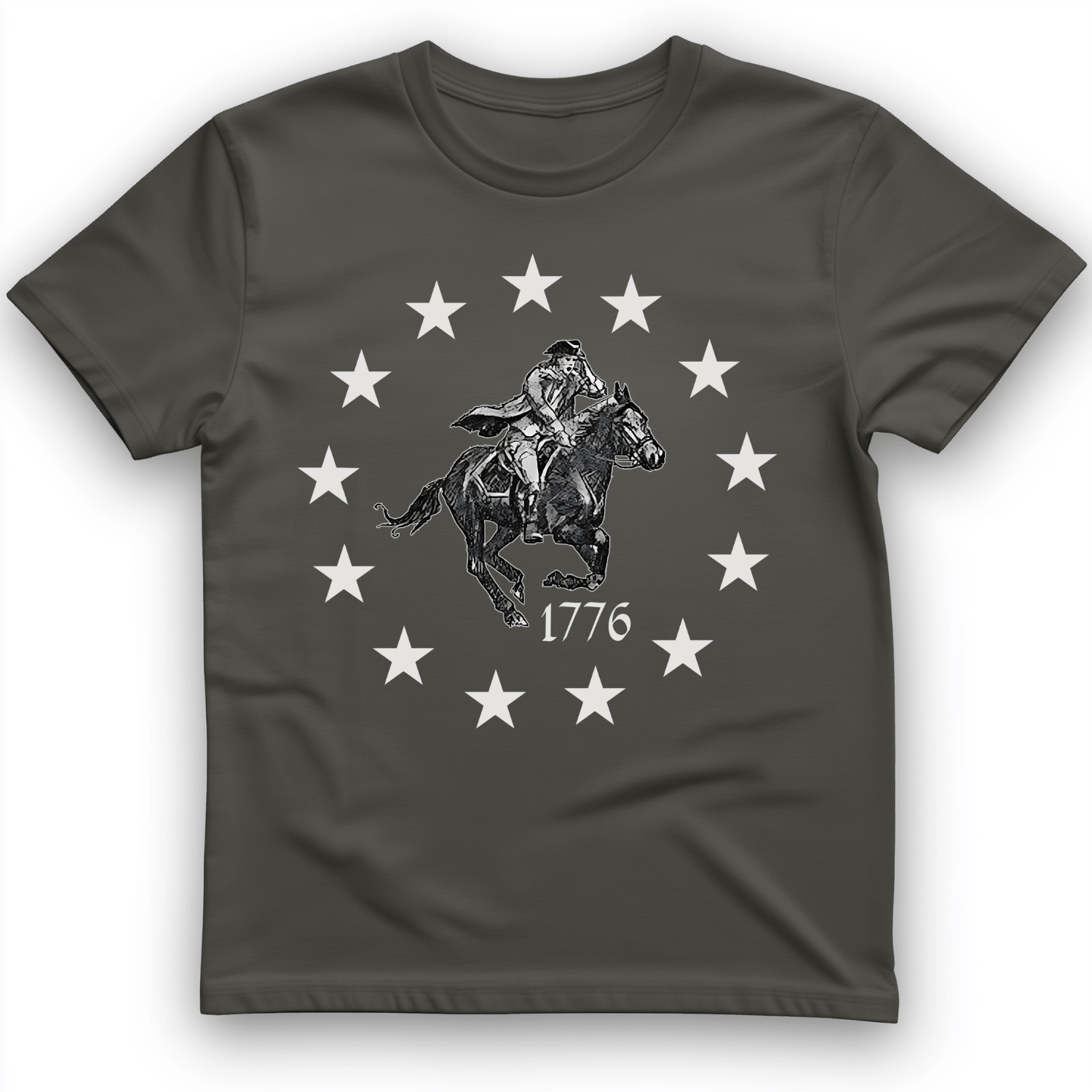 1776 T-Shirt Charcoal / S