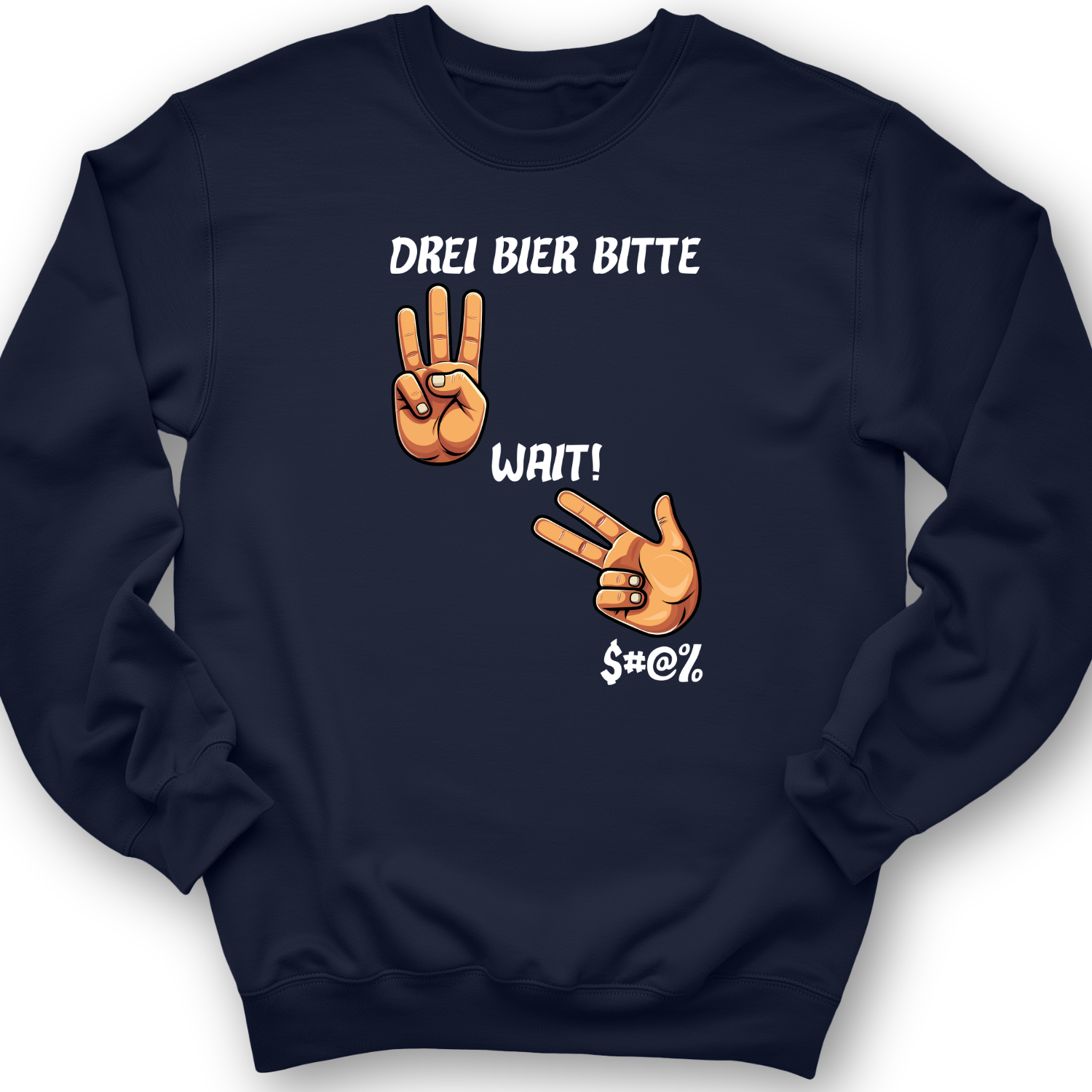 3 Beers Crewneck Navy / S