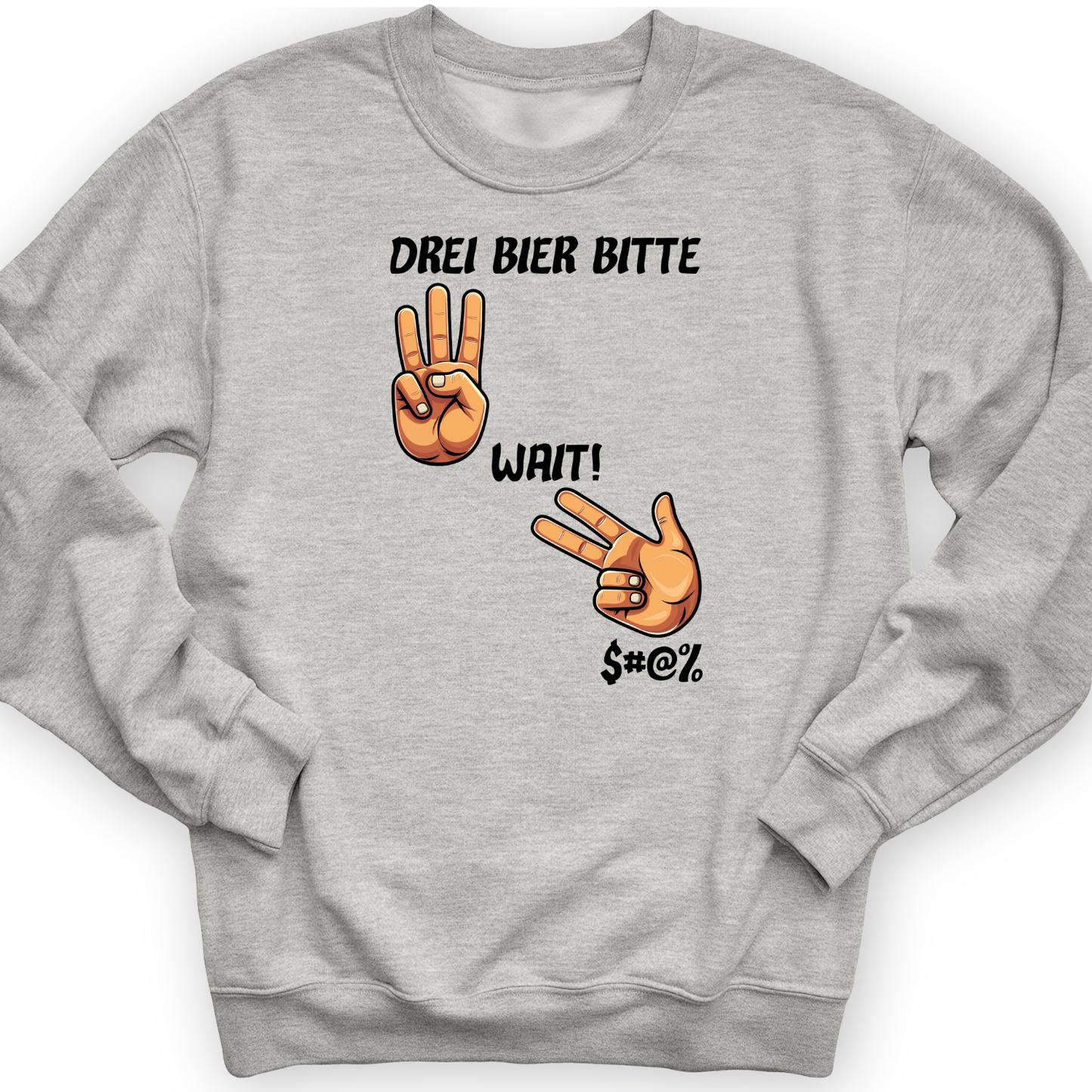 3 Beers Crewneck Sport Grey / S