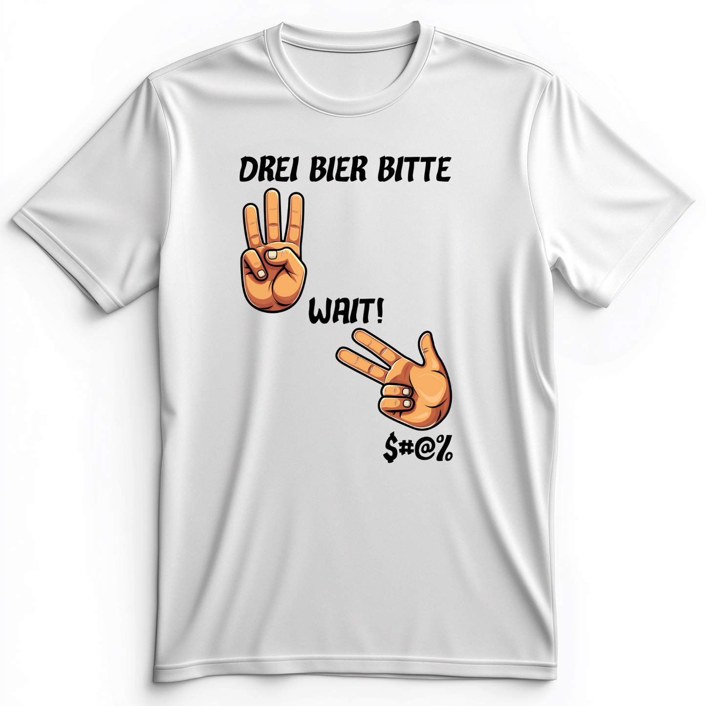 3 Beers Premium Tee White / S