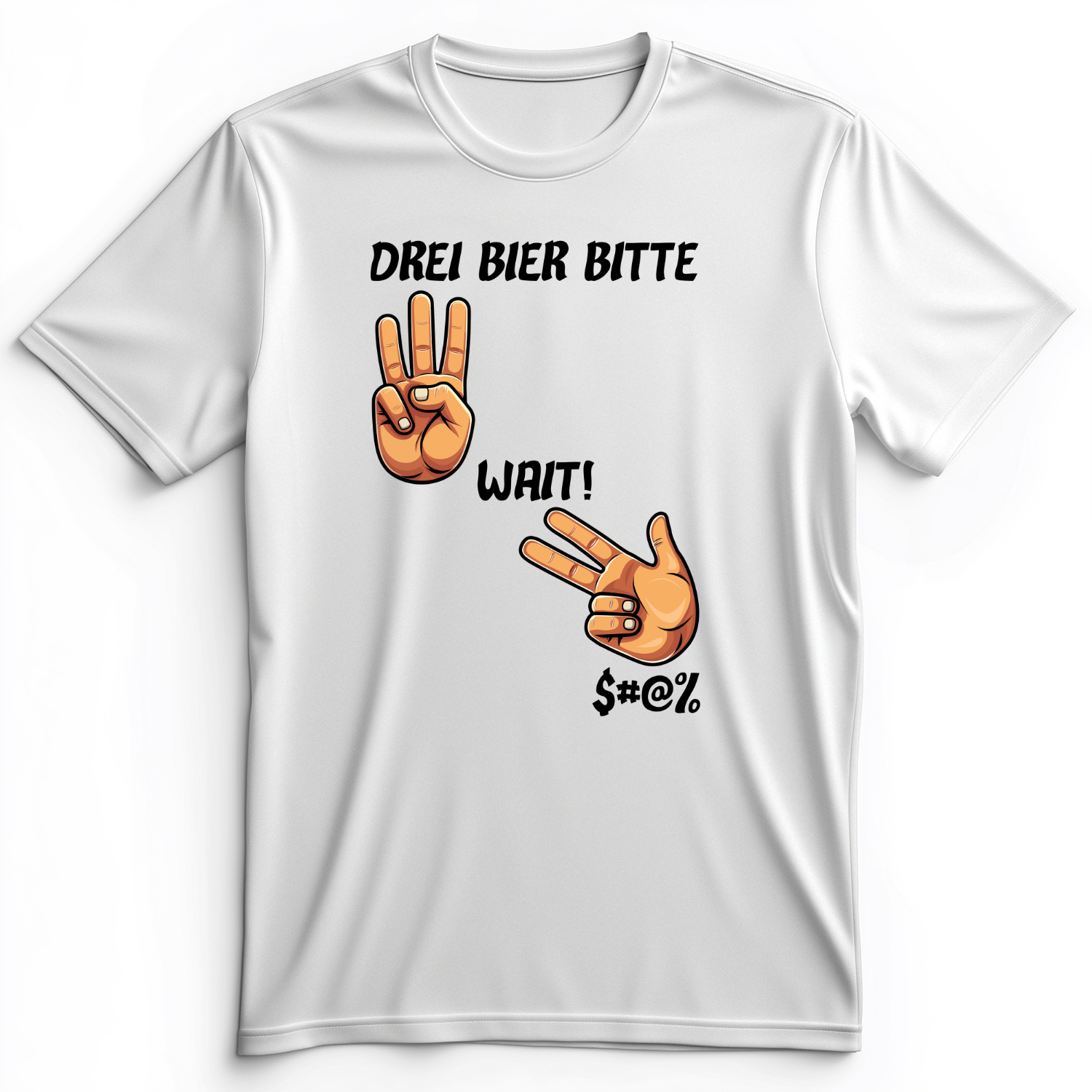 3 Beers Premium Tee White / S