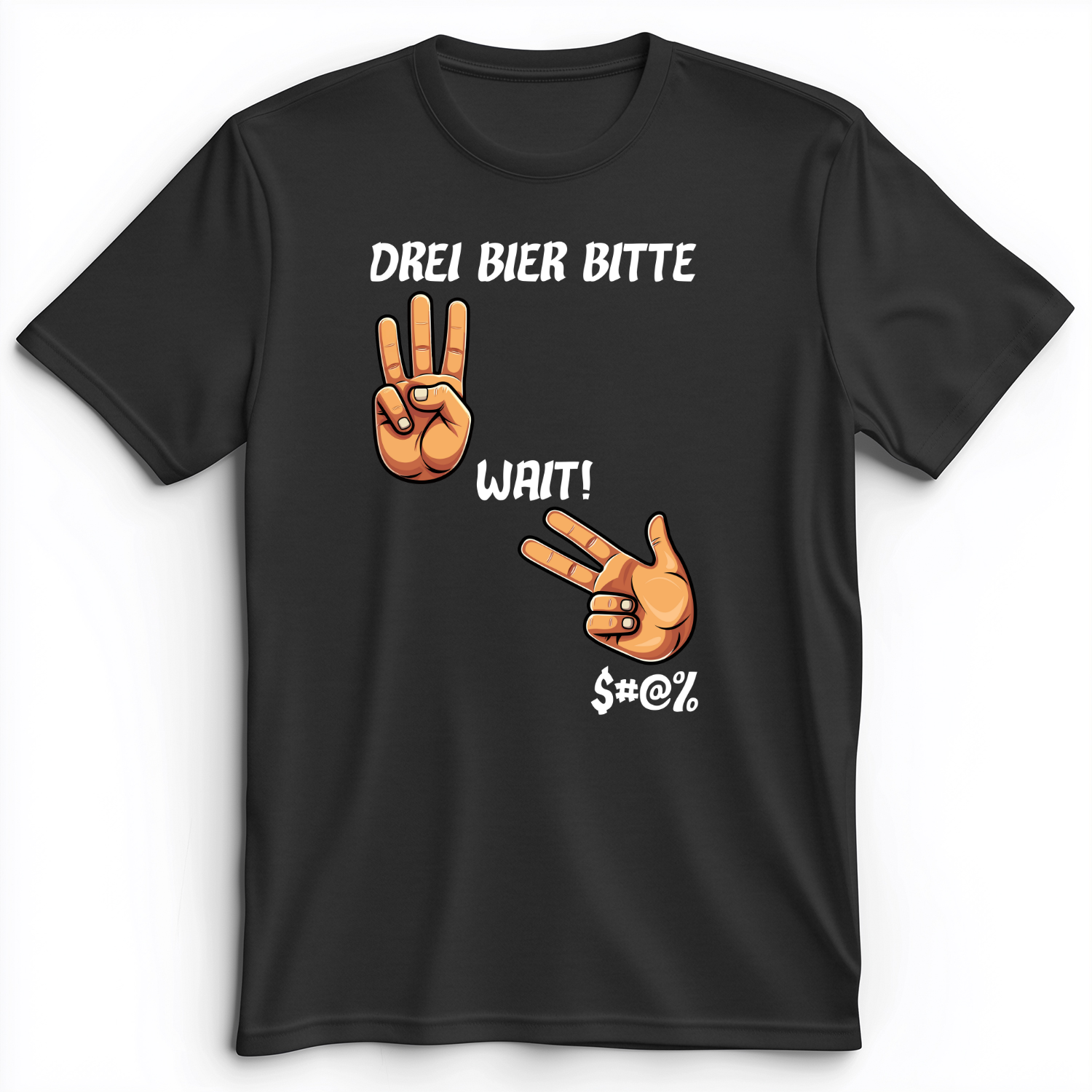 3 Beers Premium Tee Dark Grey Heather / S