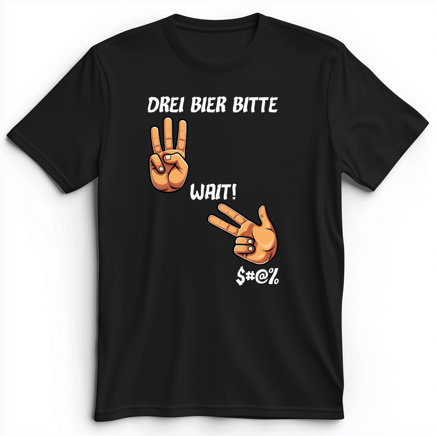 3 Beers Premium Tee Black / S