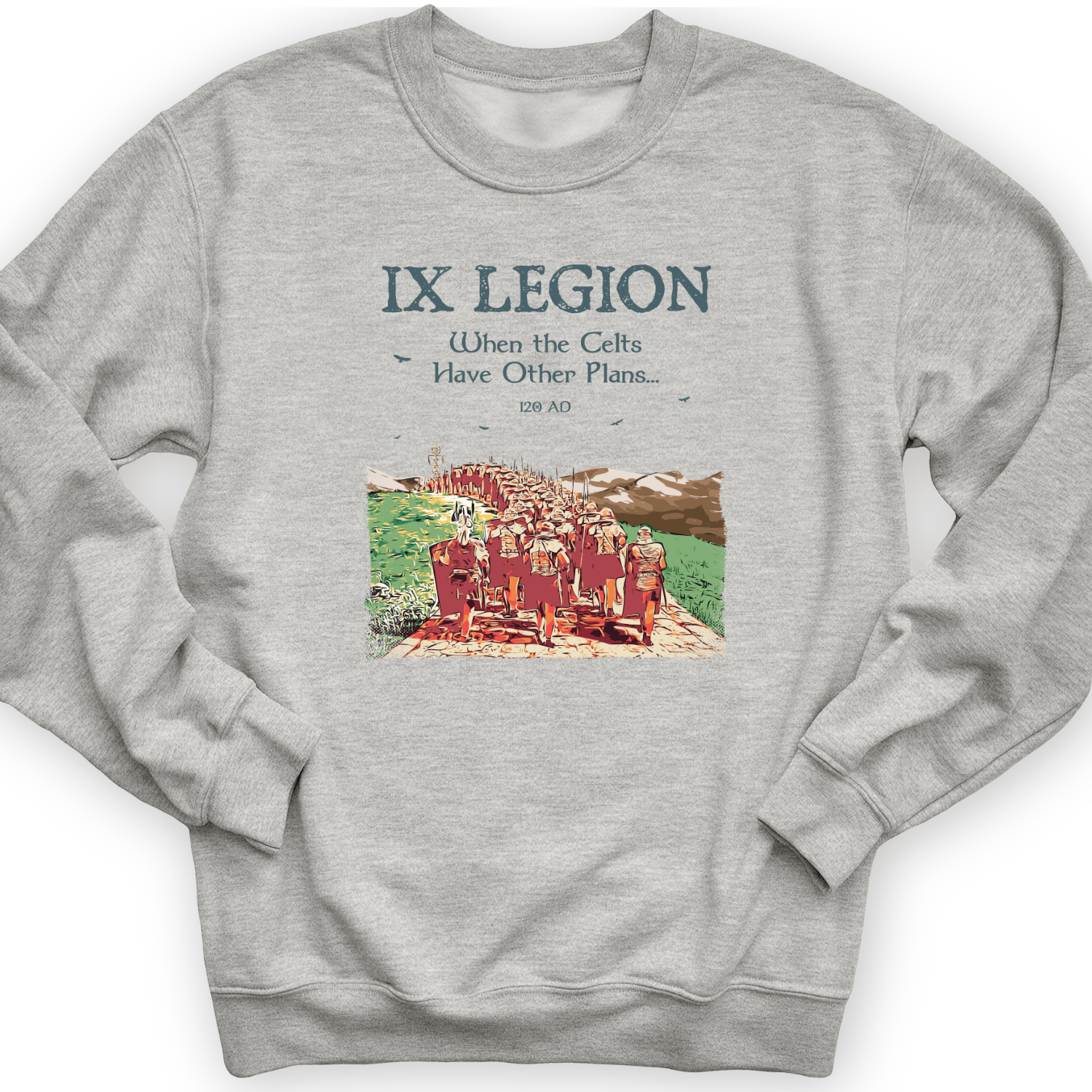 9th Legion Crewneck Sport Grey / S