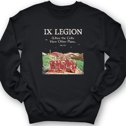 9th Legion Crewneck Black / S