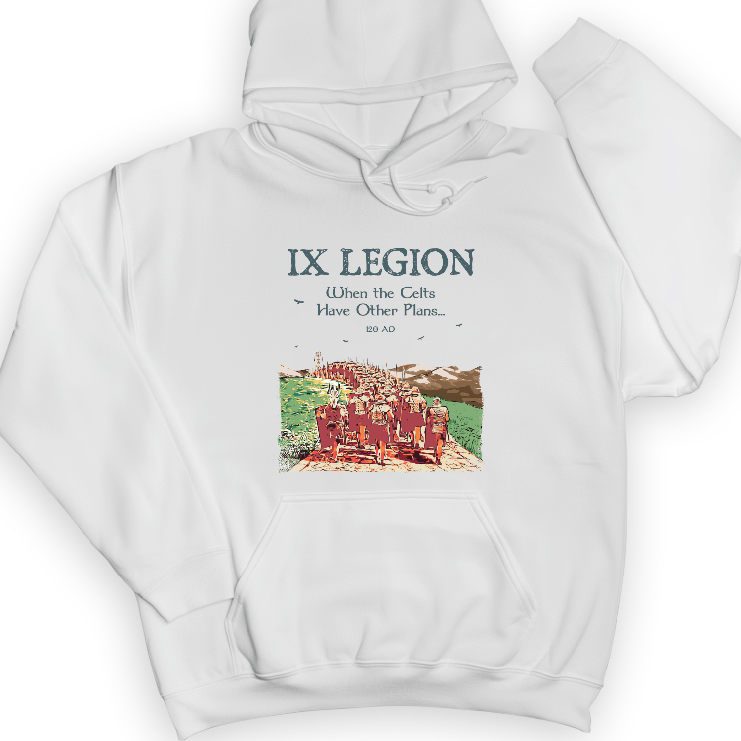 9th Legion Hoodie White / S