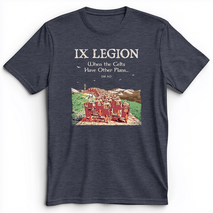 9th Legion Premium Tee Heather Navy / S