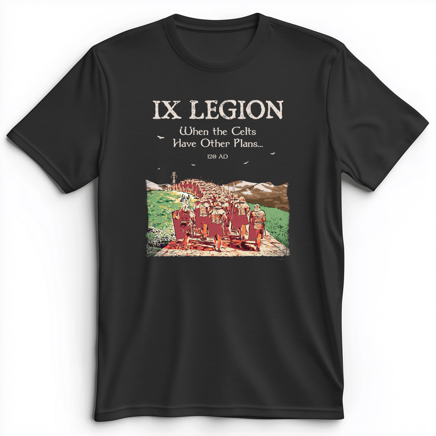 9th Legion Premium Tee Dark Grey Heather / S