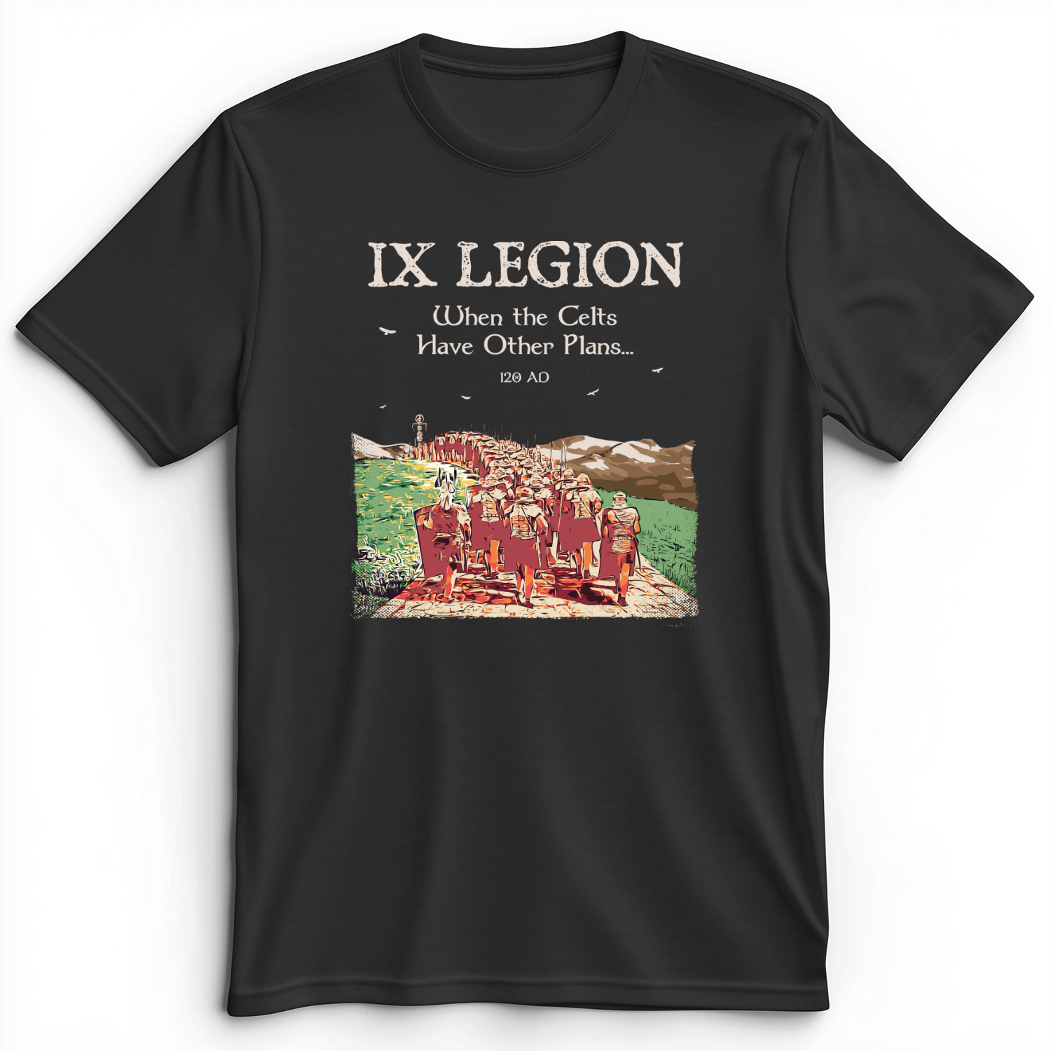 9th Legion Premium Tee Dark Grey Heather / S