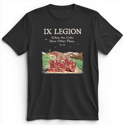 9th Legion Premium Tee Dark Grey Heather / S