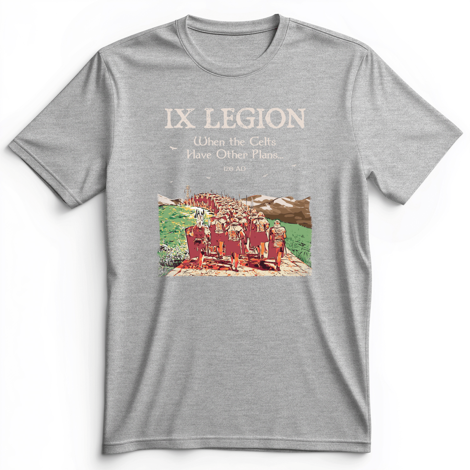 9th Legion Premium Tee Athletic Heather / S