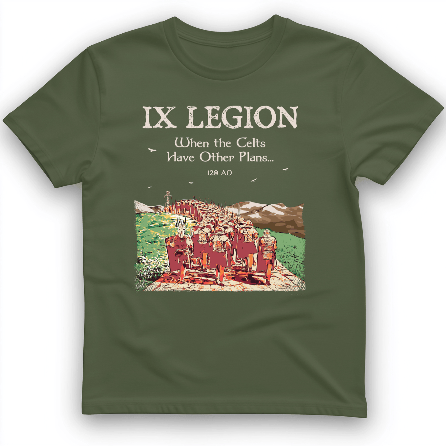 9th Legion T-Shirt Military Green / S