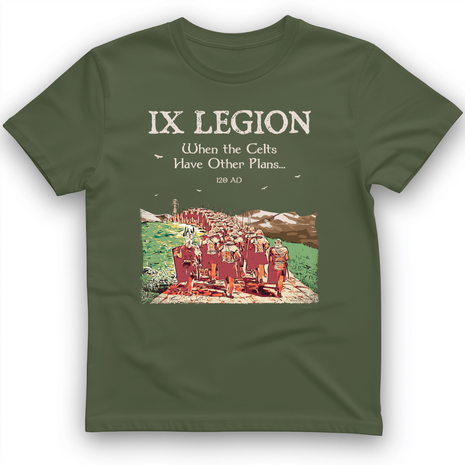9th Legion T-Shirt Military Green / S
