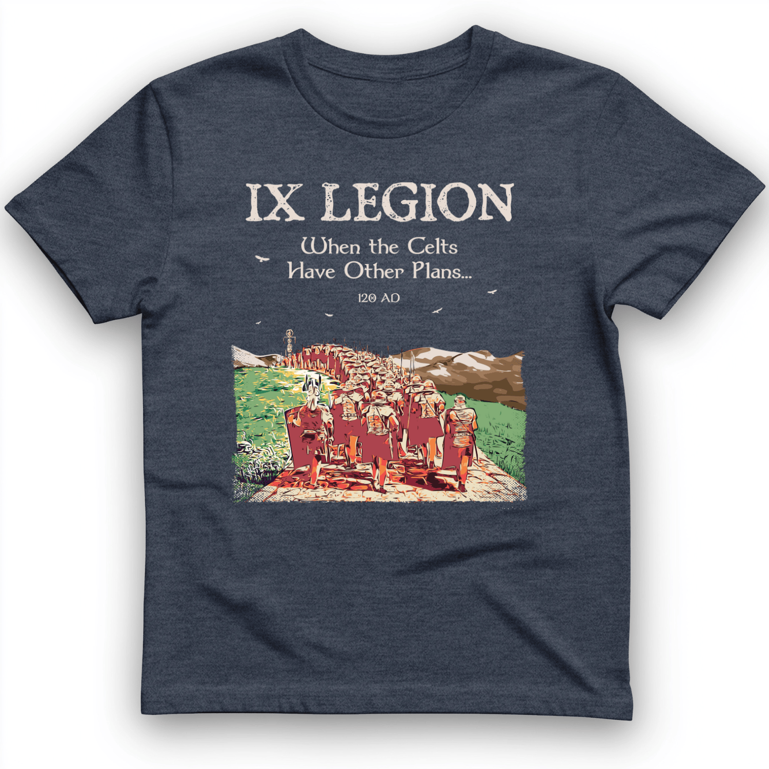 9th Legion T-Shirt Heather Navy / S