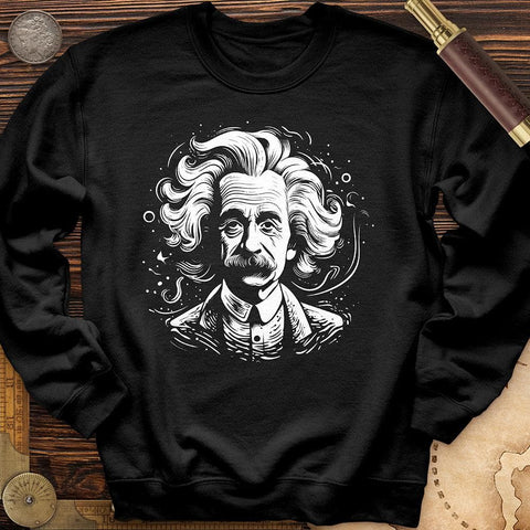 A. Einstein Crewneck Black / S