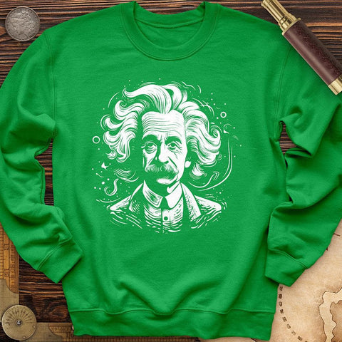 A. Einstein Crewneck Irish Green / S