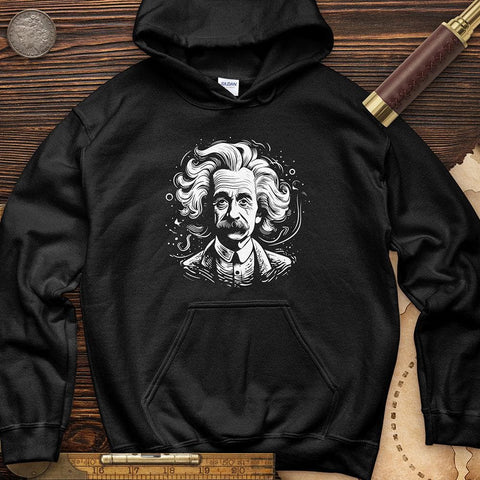 A. Einstein Hoodie Black / S
