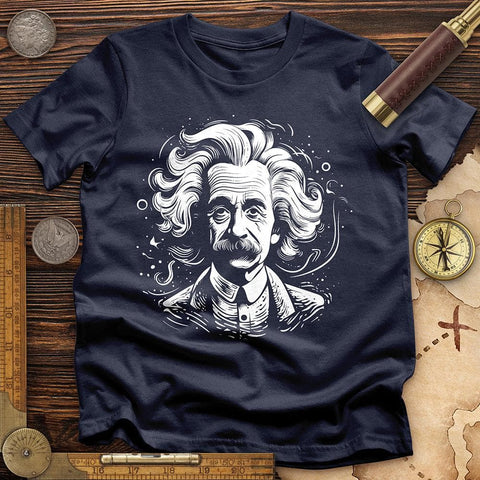 A. Einstein T-Shirt Navy / S