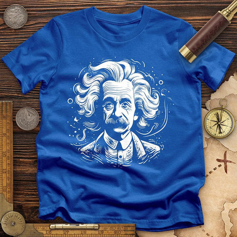 A. Einstein T-Shirt Royal / S