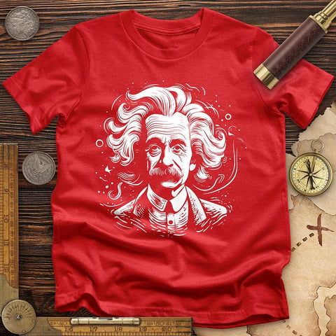 A. Einstein T-Shirt Red / S