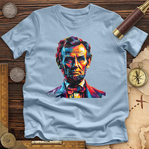 Abe Lincoln Vibrant High Quality Tee