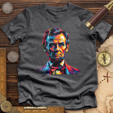 Abe Lincoln Vibrant High Quality Tee
