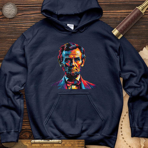 Abe Lincoln Vibrant Hoodie Navy / S