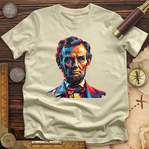 Abe Lincoln Vibrant T-Shirt Natural / S