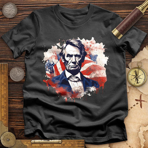 Abraham Lincoln T-Shirt Charcoal / S