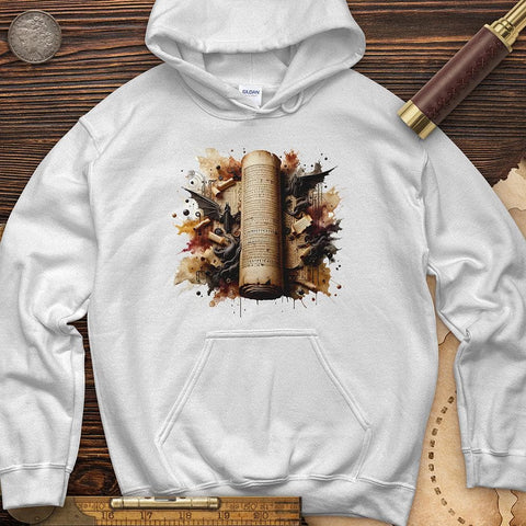 Aged Parchment Scroll Hoodie