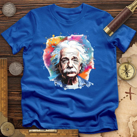 Albert Einstein Colored T-Shirt
