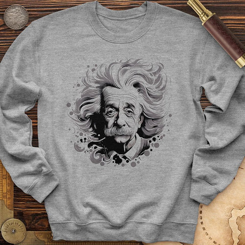 Albert Einstein Style Crewneck