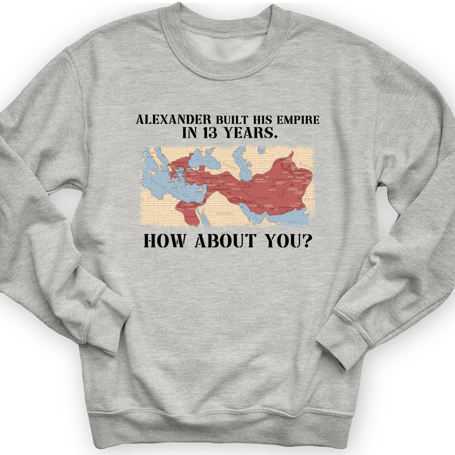 Alexander Conquered Crewneck Sport Grey / S