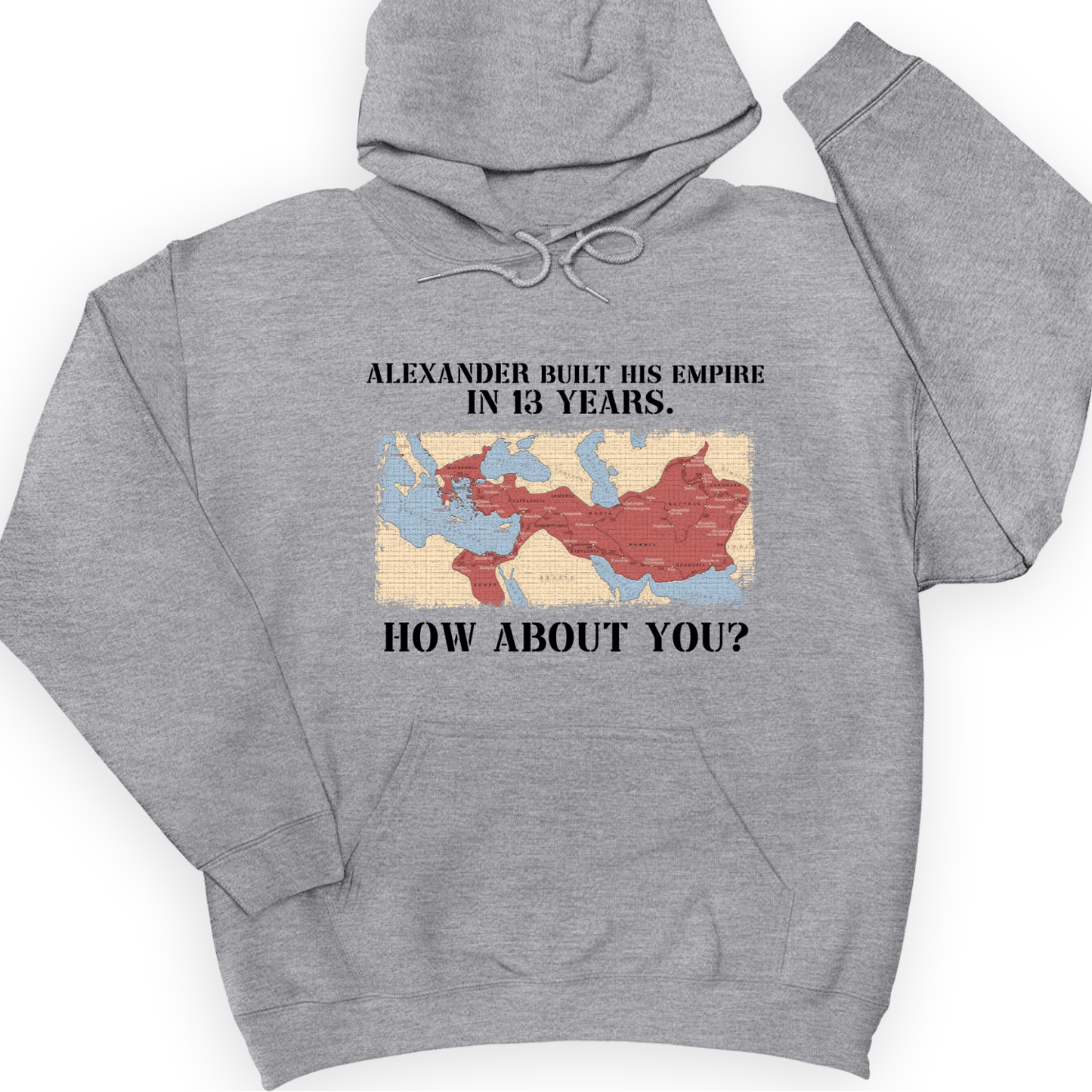 Alexander Conquered Hoodie Sport Grey / S